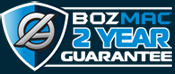 Bozmac Guarantee Badge