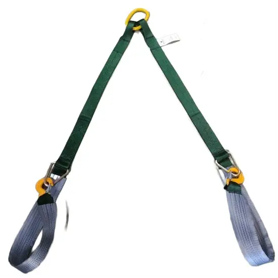 Towing Bridle with Soft Sling Hooks